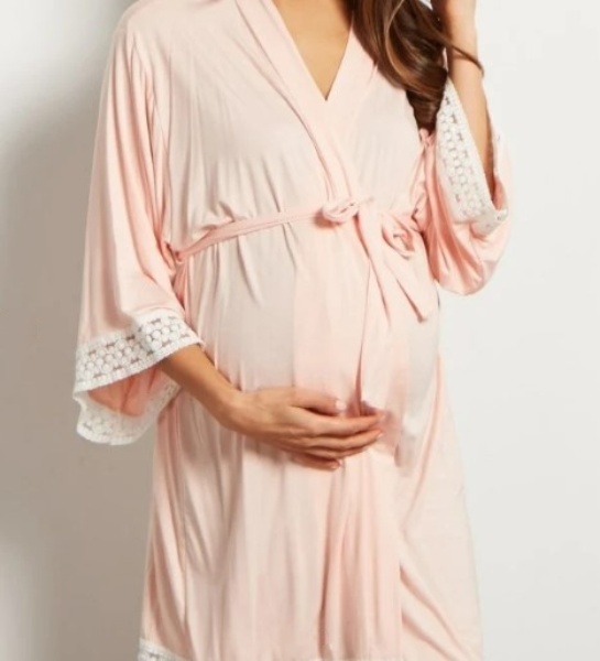 Plus-size Maternity Robe